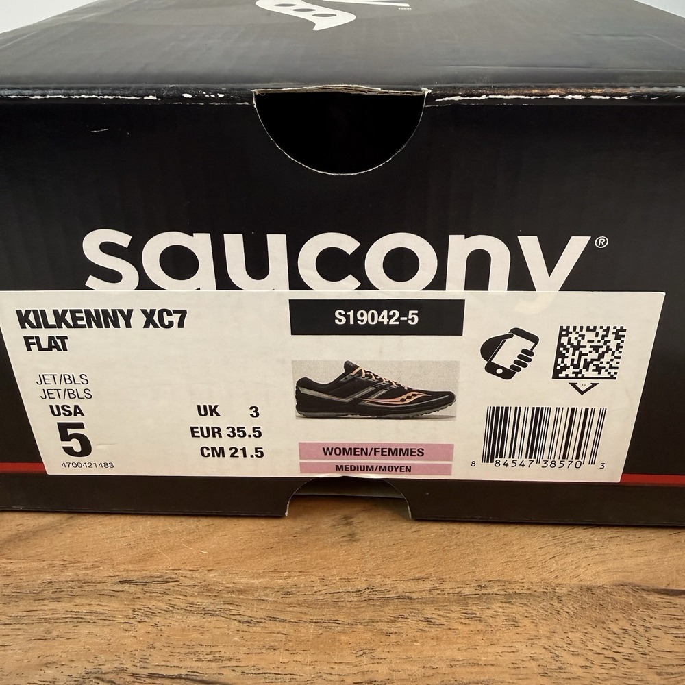 New Womens Saucony Kilkenny XC7 Flat Racing Track & Field Running Shoes Sz 5 - Picture 8 of 8